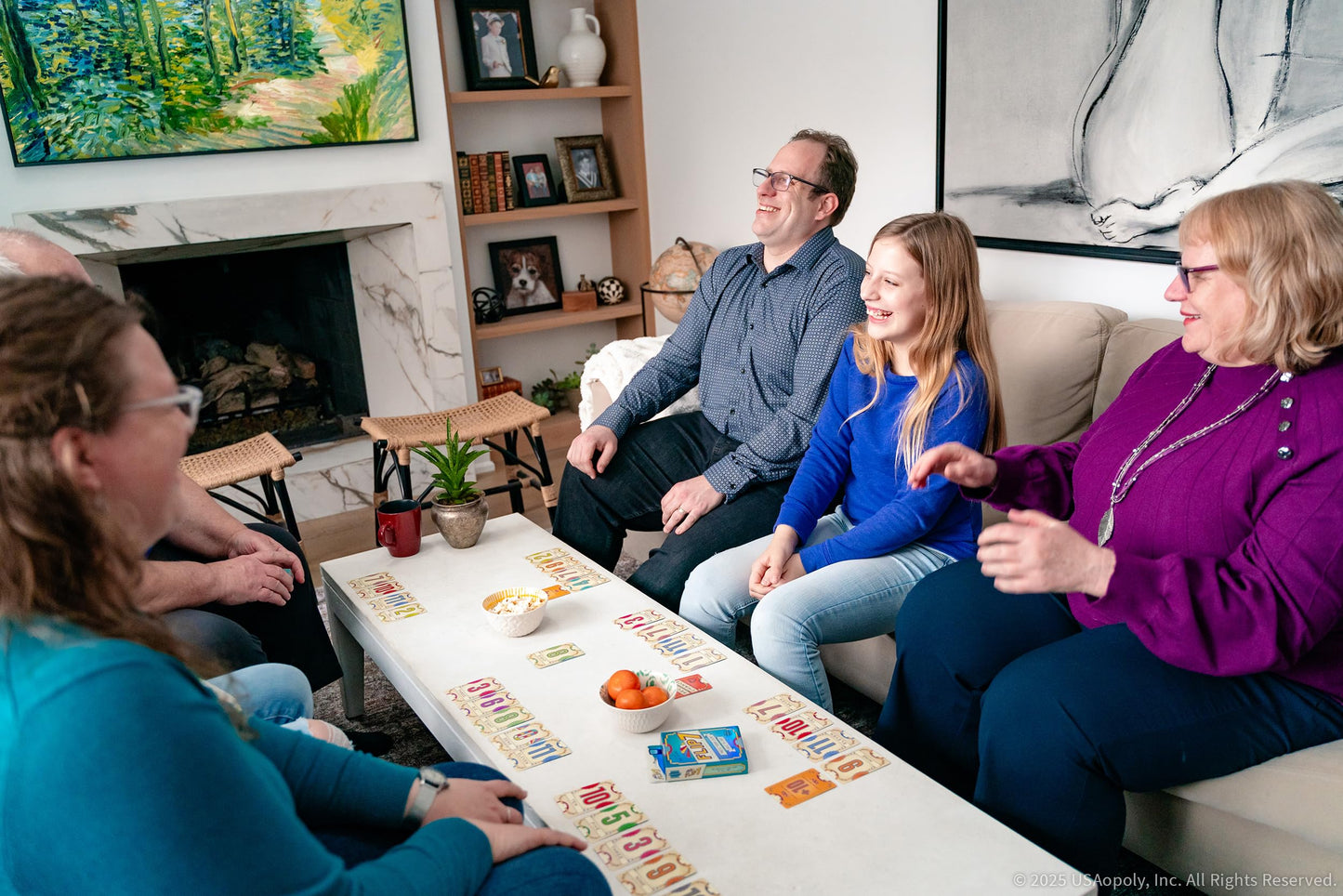 USAOPOLY Flip 7, The Ultimate Blend of Press Your Luck & Strategy, Fast-Paced Addictive Card Game,Quick to Learn & Easy to Teach,Perfect for Game Nights, 3+ Players, Ages 8 & Up, 20 Minutes Play Time