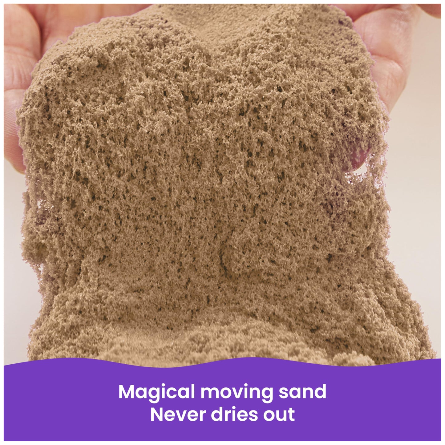Kinetic Sand, 3.25lbs Beach Play Sand, Amazon Exclusive, Easter Basket Stuffers, Moldable Sensory Toys for Kids, Resealable Bag (Packaging May Vary)